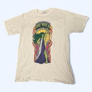 Marvel White Logo T-Shirt